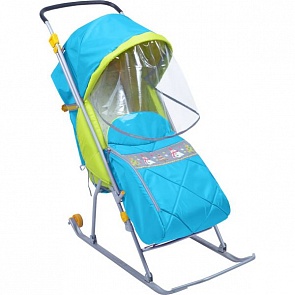 Санки детские Тимка люкс (Ника, ТЛ БИРЮЗАsim)